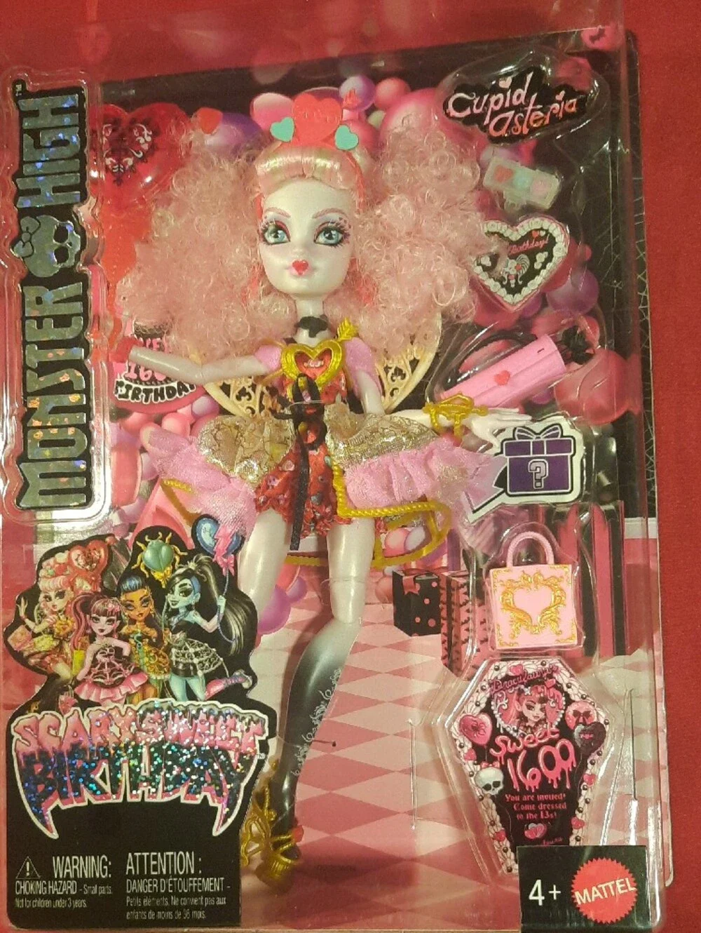 Monster High Cupid Asteria Scary Sweet Birthday New In Box